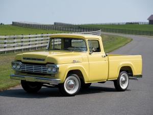 Ford F-100 Custom Cab Styleside Pickup 1959 года